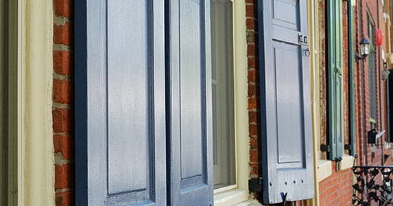 Colonial shutters