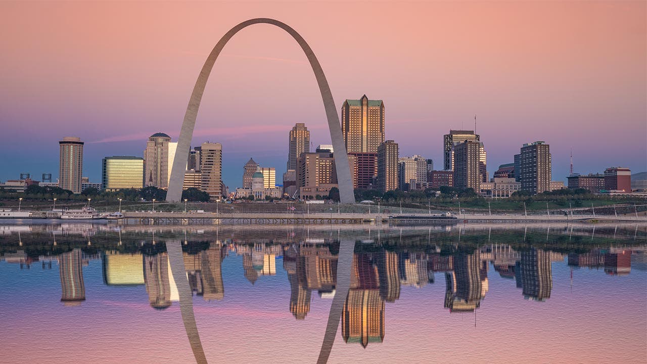 St Louis skyline