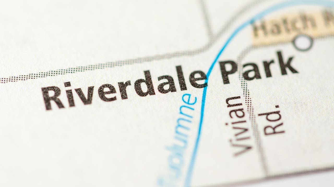 Map of Riverside, California