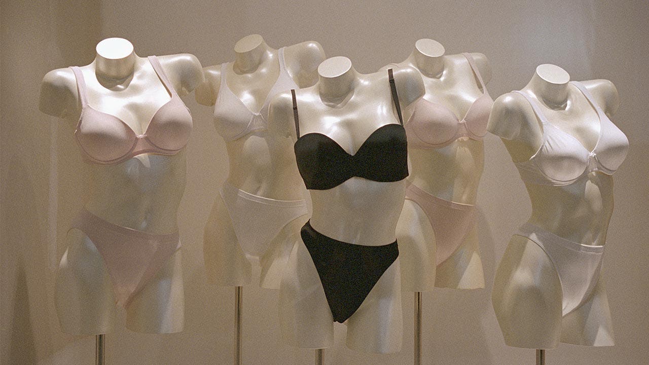 Lingerie display