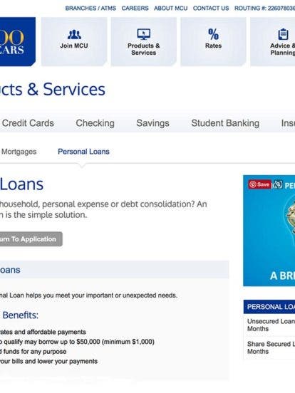 Mcu Credit Union >> Municipal Credit Union Personal Loans 2019 Comprehensive Review Mcu Credit Union >> Municipal Credit Union Personal Loans 2019 Comprehensive Review