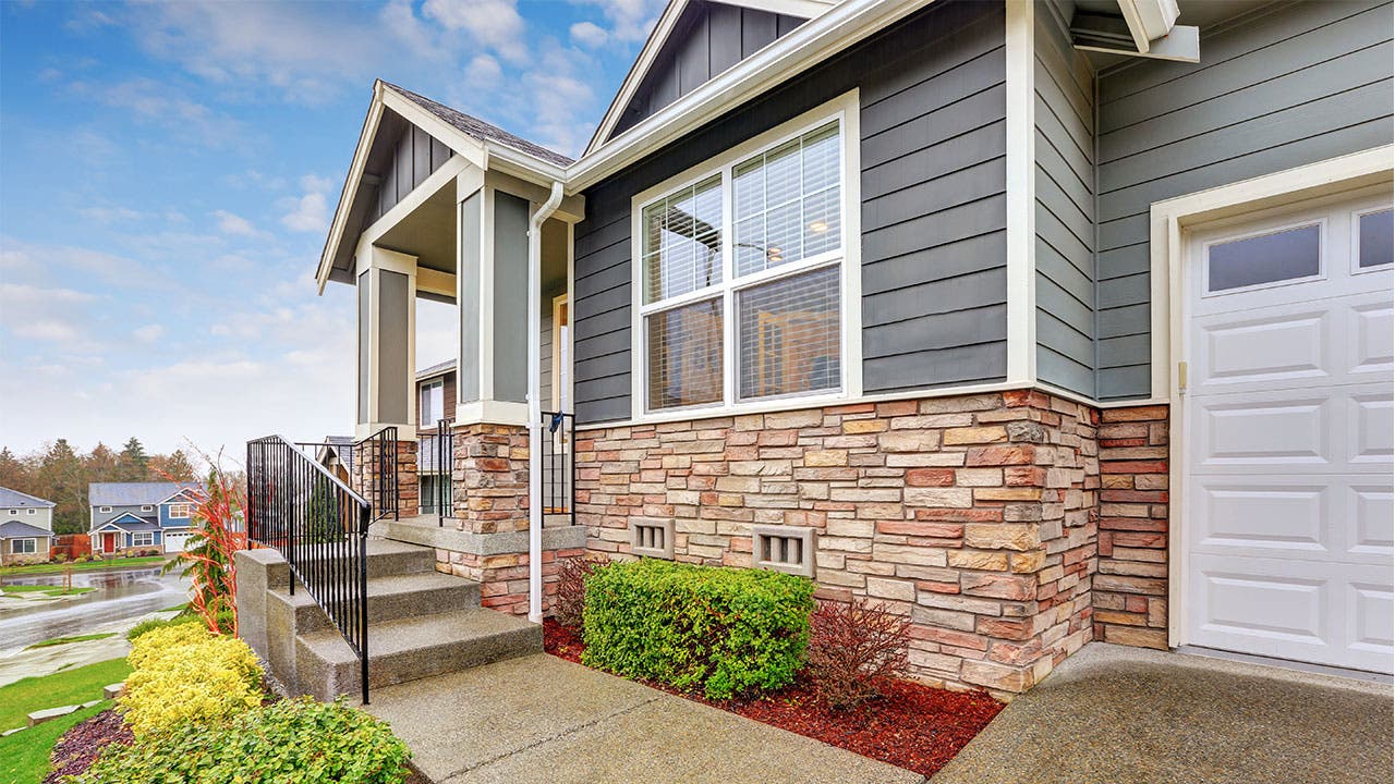 house and front steps