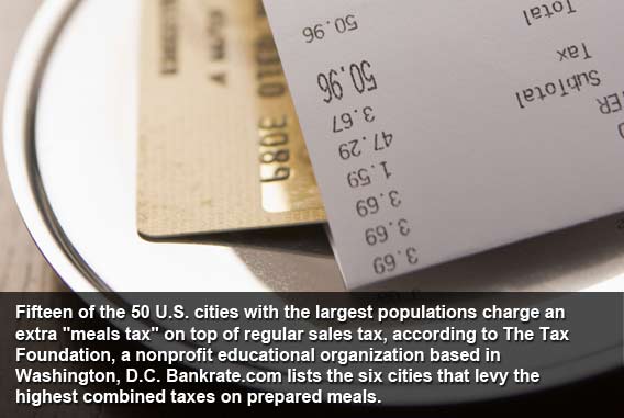 6 cities where meals tax makes dining pricy 6 cities where meals tax makes dining pricy