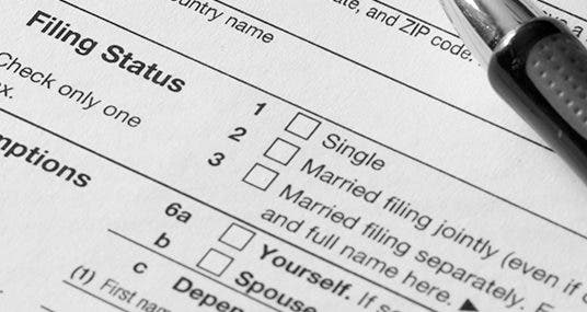 Tax Filing Chart