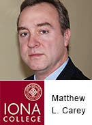 Matthew L. Carey, Iona College