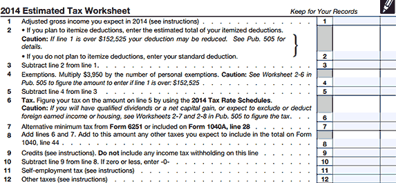 Adjusting For Change In Tax Filing Status