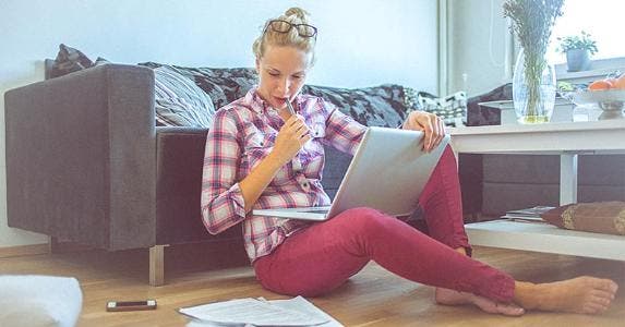 What happened to my 2010 tax refund from the IRS? Woman working at home in her bedroom | gruizza/Getty Images