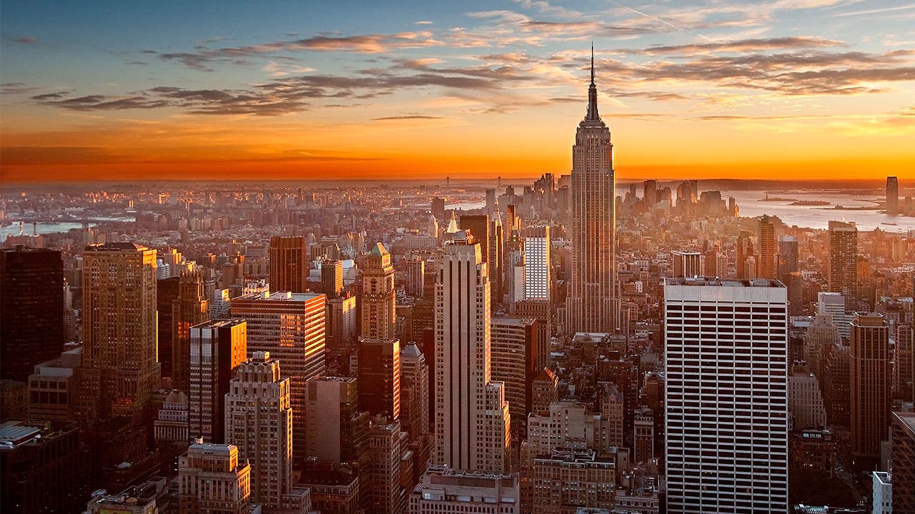 The New York skyline