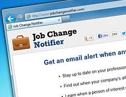 Job Change Notifier Job Change Notifier