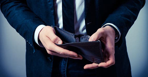 Avoid the 'D' word -- debt © Champion studio/Shutterstock.com