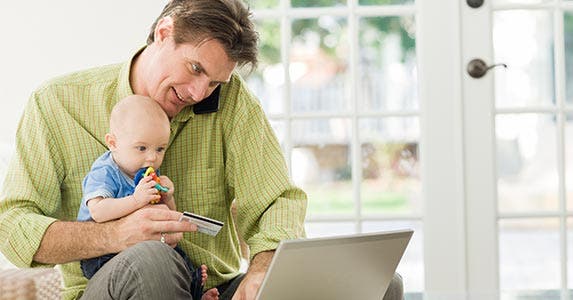 Pay down your credit cards Pay down your credit cards | Kevin Dodge/Getty Images