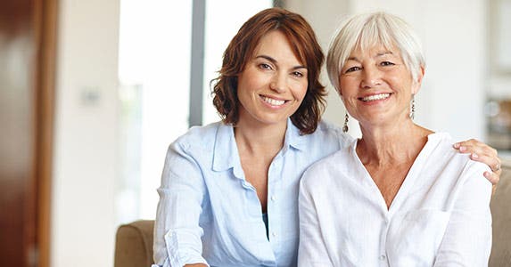 Caring for an older adult © iStock