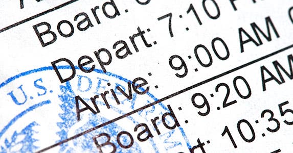 Print your boarding pass © iStock