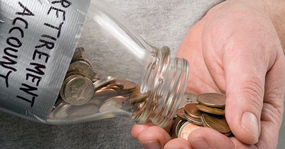 Tap retirement savings © Rob Byron /Shutterstock.com