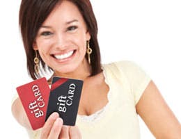Give a gift card, for less
