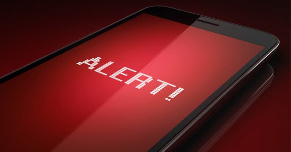 Set up alerts © iStock