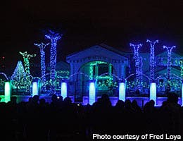 Lights in the West Texas town of El Paso