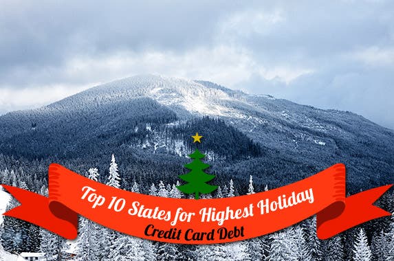 Top 10 states for holiday credit card debt © Nickolay Khoroshkov/Shutterstock.com