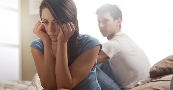 Couple having a disagreement © iStock