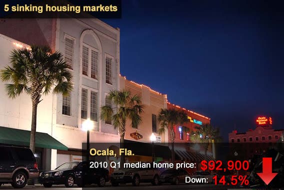 5 sinking housing markets