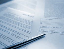 Getting contracts written
