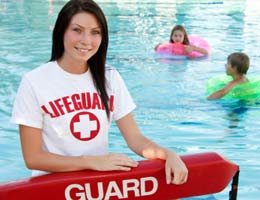 Get in the swim of things as a lifeguard