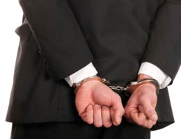 Man in cuffs