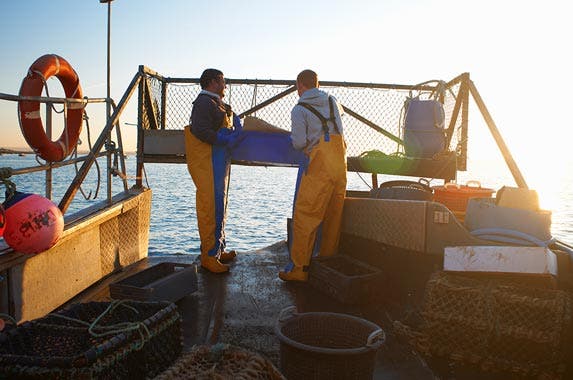 Fishers and related fishing workers Fishers and related fishing workers | Peter Muller/Getty Images