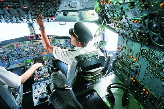 Aircraft pilots and flight engineers Aircraft pilots and flight engineers | James Lauritz/Getty Images