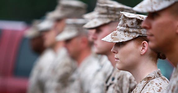 No. 3: Enlisted military personnel