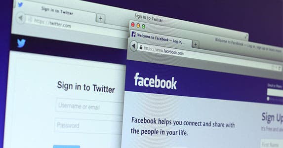 Social media no-nos after getting a job © dolphfyn/Shutterstock.com