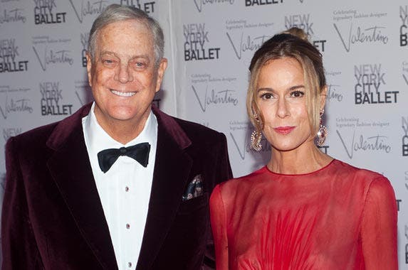 David and Julia Koch David and Julia Koch © LAN/Corbis