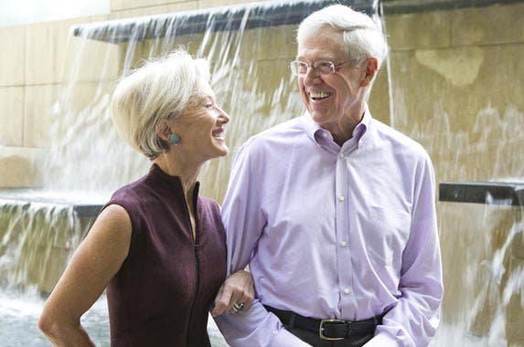 Charles and Elizabeth Koch Charles and Elizabeth Koch © Bo Rader/TNS/ZUMAPRESS.com