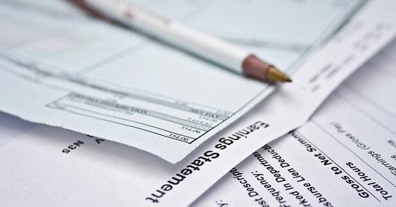 About paycheck stubs About paycheck stubs | iStock.com/Getty Images