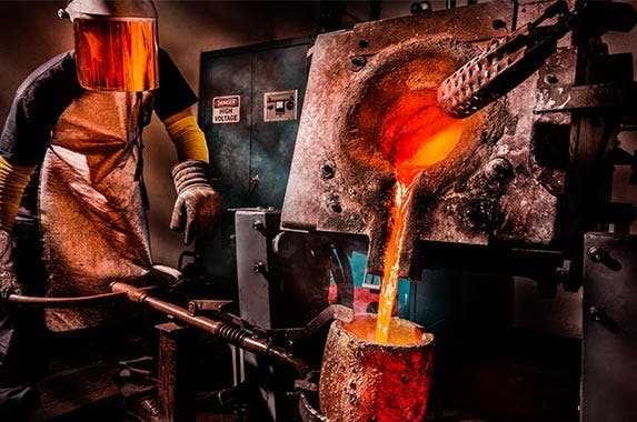 Primary metals manufacturing Primary metals manufacturing | HadelProductions/GettyImages