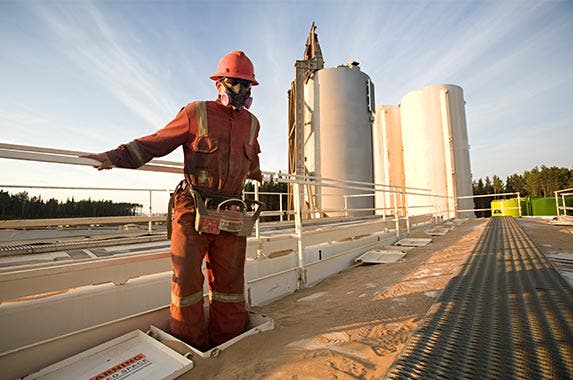 Oil and gas extraction Oil and gas extraction | Aaron Black/Getty Images