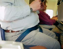 Effects of obesity on travel costs