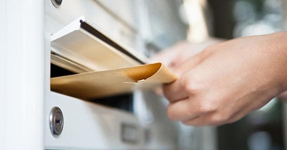 Send a letter to the reporting creditor Send a letter to the reporting creditor | Andrey_Popov/Shutterstock.com