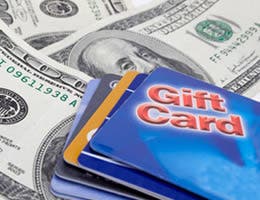 Gift cards are as good as cash