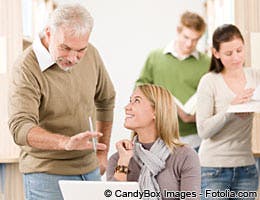 Network with people in your chosen field