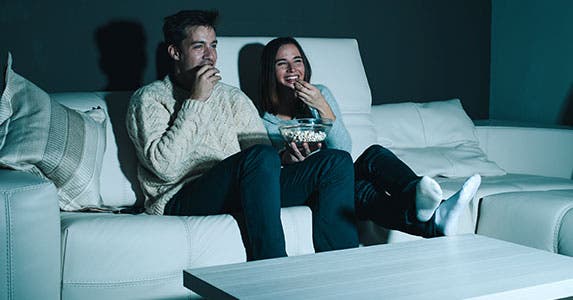 Spend a movie night at home © Peter Bernik/Shutterstock.com