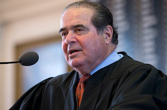 Associate Justice Antonin Scalia © Bob Daemmrich/Corbis