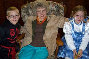 The Lundgren children and great-grandmother Orpha Lundgren | Matt Lundgren