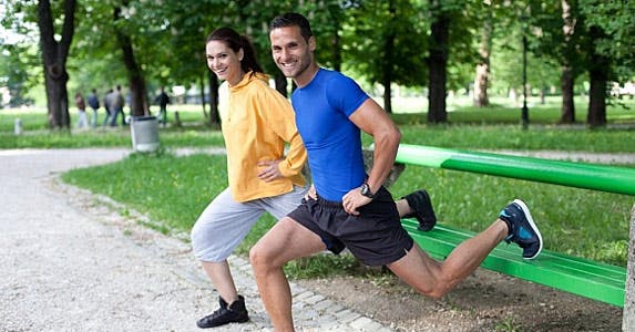 Ditch the gym, take it outside © berc / Fotolia
