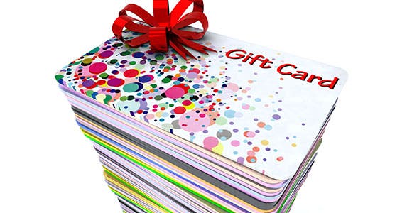Go overboard with gift cards © Fabio Berti/Shutterstock.com