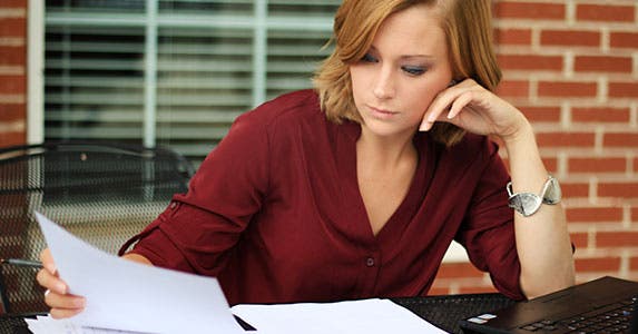 Read your credit report like a lender © Charlotte Purdy/Shutterstock.com