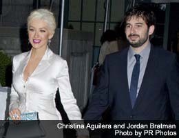 Christina Aguilera and Jordan Bratman Christina Aguilera and Jordan Bratman