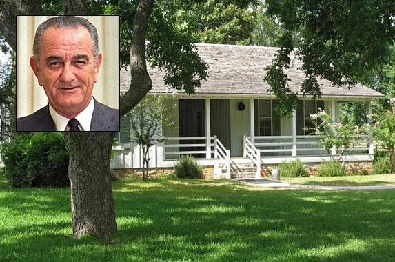 Lyndon B. Johnson Lyndon B. Johnson | The White House; House: National Park Service