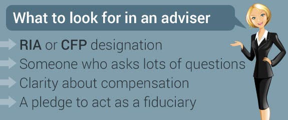 What to look for in an adviser © Neda Sadreddi/Shutterstock.com