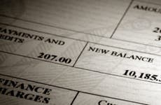 Credit card statement © Olivier Le Queinec/Shutterstock.com